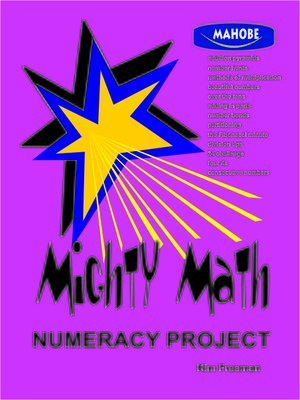 cover image of Mighty Math Numeracy Project